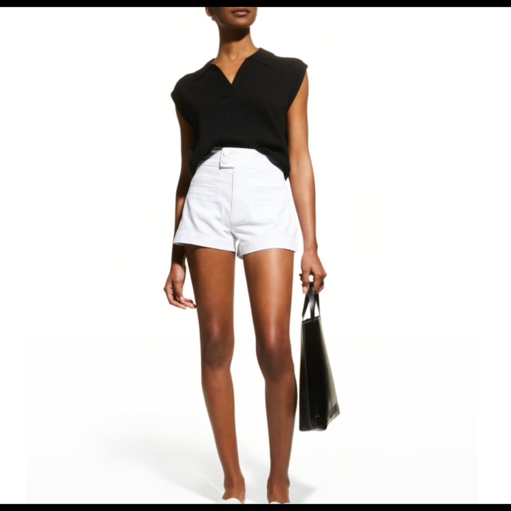 Frame Le Hardy High Waisted Shorts Size 30